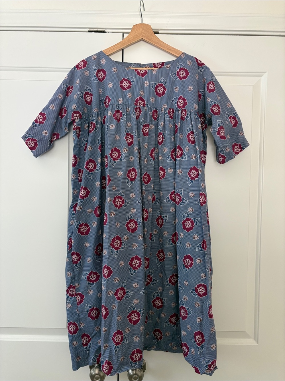 Carleen Floral Tunic Dress sold at Anthropologie